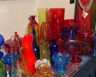 Oh, the glass!!  Some real old rare finds here