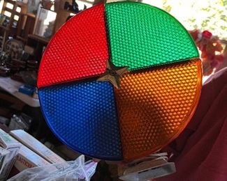 Vintage color wheel that will illuminate your aluminum tree!!!! 