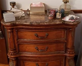 Marble Top Chest of drawers