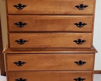 Dress with 7 drawers