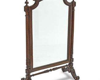 3272
A French Carved Wood Fire Screen
Late 19th/Early 20th Century
The carved wood frame with laurel wreath and ribbon crest surrounding a glass panel
50.25" H x 27.75" W x 14.25" D
Estimate: $600 - $800