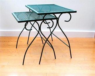 metal mesh tables