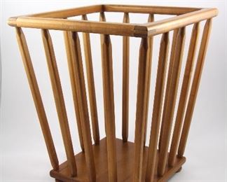 Mid-century modern umbrella magazine stand