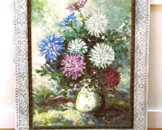 Original floral still life painting