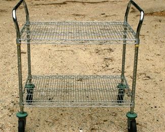 industrial metal cart