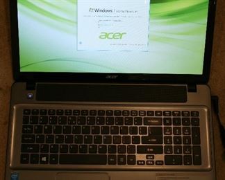 Acer laptop computer