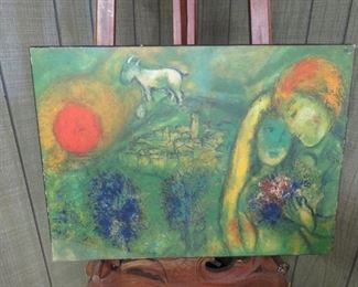 Chagall lithograph