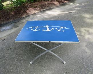 nautical folding table