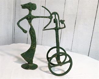 Frederick Weinberg style chariot figure