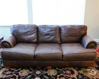 Broyhill Genuine Leather Couch