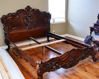 Queen Size Victorian Bed Frame
