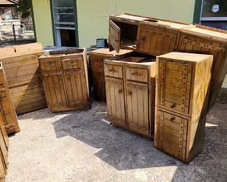 Repurposed cabinets