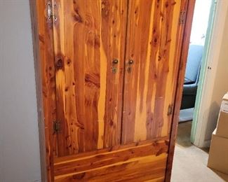 Cedar wardrobe