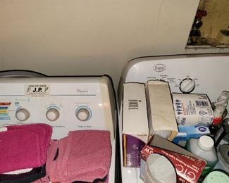 Washer and dryer