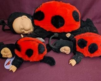 Anne Geddes Baby Ladybugs Dolls