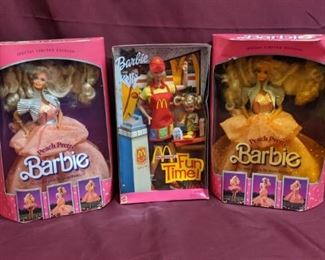 Barbie and Kelly Dolls