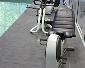 Lots of commercial Nautilus gym equipment