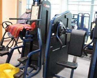 Lots of commercial Nautilus gym equipment