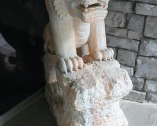 Large marble tiger family from Vietnam