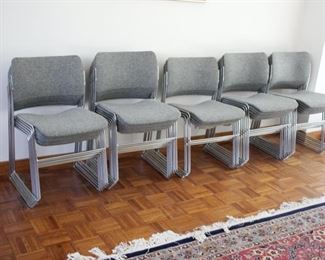 David Rowland stacking chairs