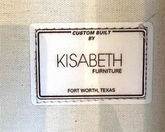 * Kisabeth ‘Gunnison’ Custom Sectional Sofa (156”x120”x40”).