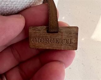 * Scott & Cooner Giorgetti “Progetti” Settee