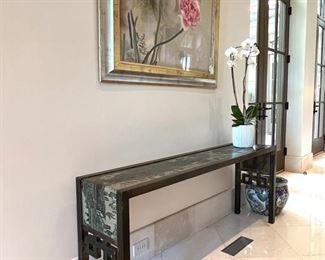 * Philip & Kelvin Laverne ‘Festival’ Console/Sofa Table