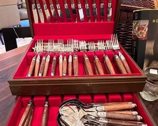 Saboteur Wood handled Cutlery.