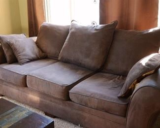 large 9' sofa.  