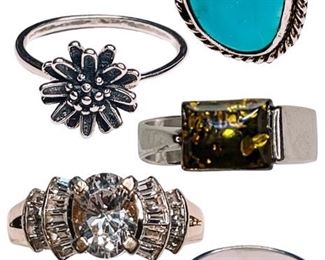Fine Jewelry: Sterling Rings