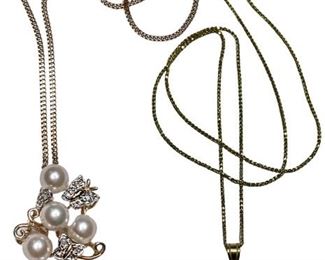 Fine Jewelry: Gold Necklaces