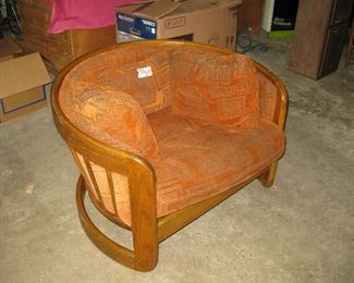 Very Comfy Mid Cent. Overstuffed Chair.