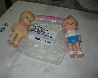 1958 Rubber Squeez toys