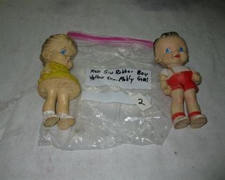 1958 Rubber Squeez toys