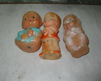 1958 Rubber Squeez toys