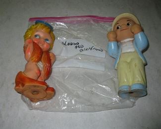 1958 Rubber Squeez toys