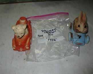 1958 Rubber Squeez toys