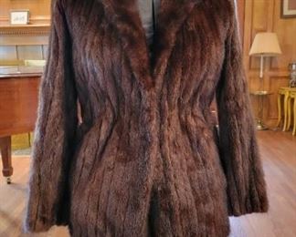 Short mink coat