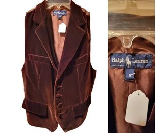 vintage Ralph Lauren vest