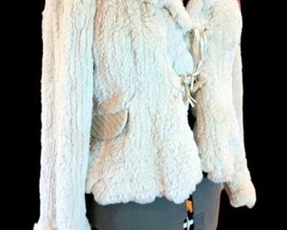 Fur jacket by Rizal with original tags