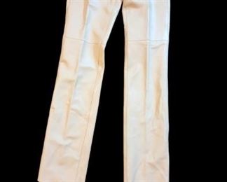 Versace Leather Jeans