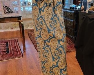 vintage 1960 long wiggle dress