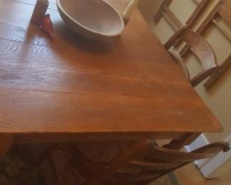 oak kitchen table