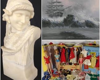 Antiques, Collectibles, Jewelry, Vintage Toys, Militaria, Art, Sculptures, Vases, Decoratives & One of a Kind Items. View full catalog today!