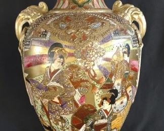 Antique Japanese Satsuma Vase