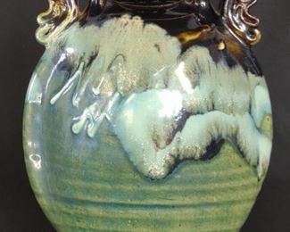 Bill Meadows Signed Studio Art Pottery Vase