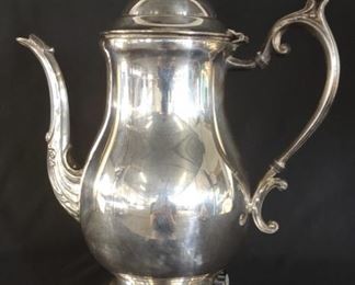 FB Rogers Silver Plated Coffee Percolator (Works)