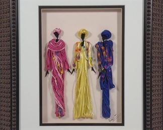 Original Rondell Fiber Art by Ron Witherspoon