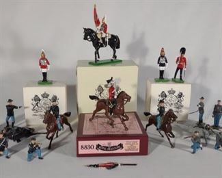 23 Toy Lead Soldiers (incl. Royal Dragoons)
