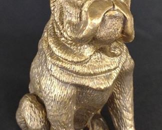 The Bombay Co. Metal Bulldog Figurine